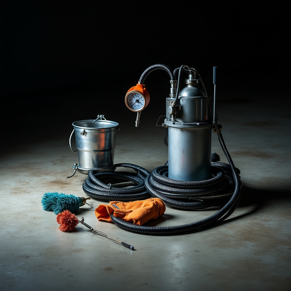 Профессиональное оборудование для чистки колодцев